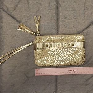 Juicy Couture Cheetah Wristlet Clutch